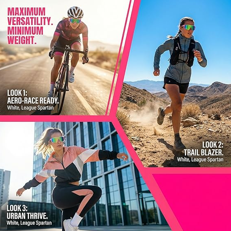 2026 Upgrade 👍 UV400 Sportzonnebril — Altijd Rust aan Je Ogen, Zelfs in de Felste Zon