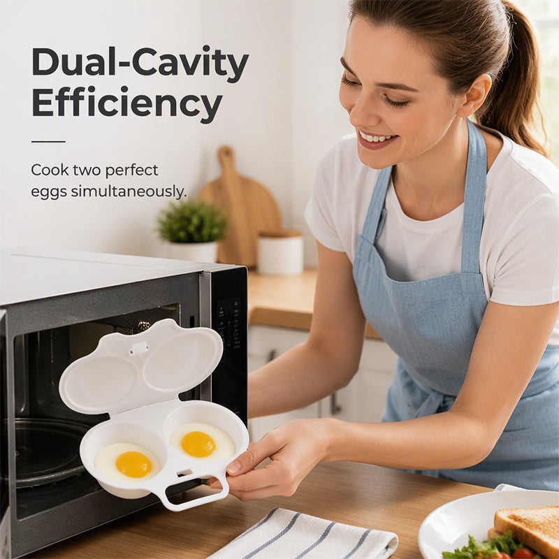Je Perfecte Ontbijt Binnen 1 Minuut! 🍳 Ontdek Dé Vetvrije Microgolf Eierstomer ✨