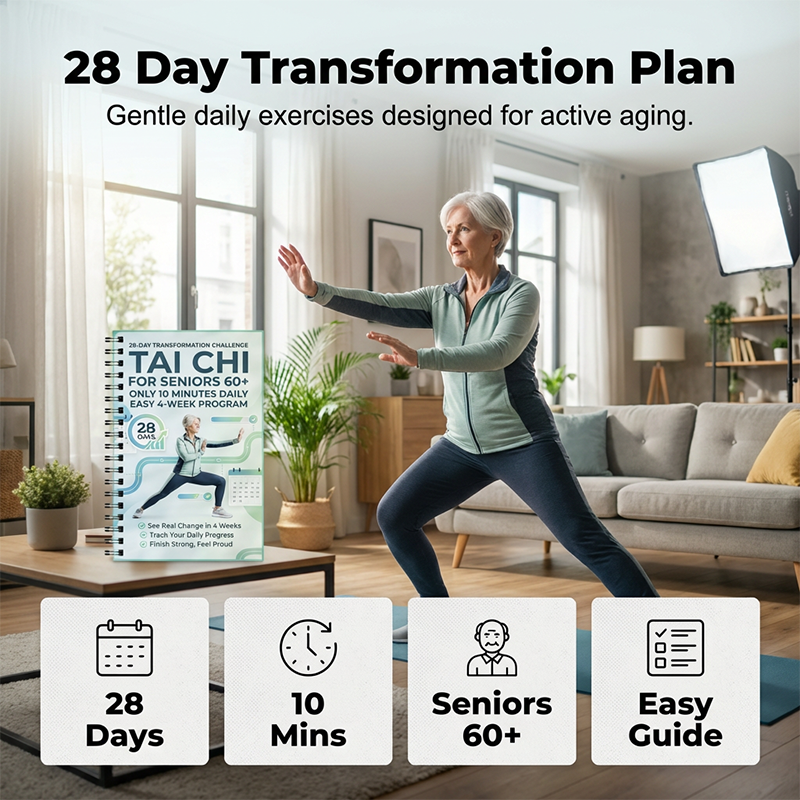 🌿✨ 28-Dagen Tai Chi Programma voor Senioren — Voel Je Weer Vitaal & Sterk in Balans! 💪