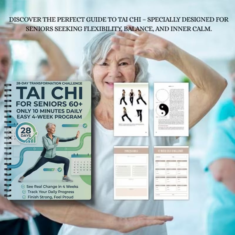 🌿✨ 28-Dagen Tai Chi Programma voor Senioren — Voel Je Weer Vitaal & Sterk in Balans! 💪