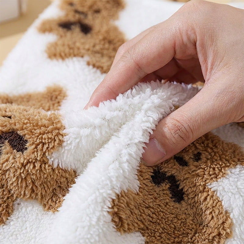 🐾 Warm Hondenvest met Pluche Voering – Super Zacht & Schattig Berendesign! 🧸❤️