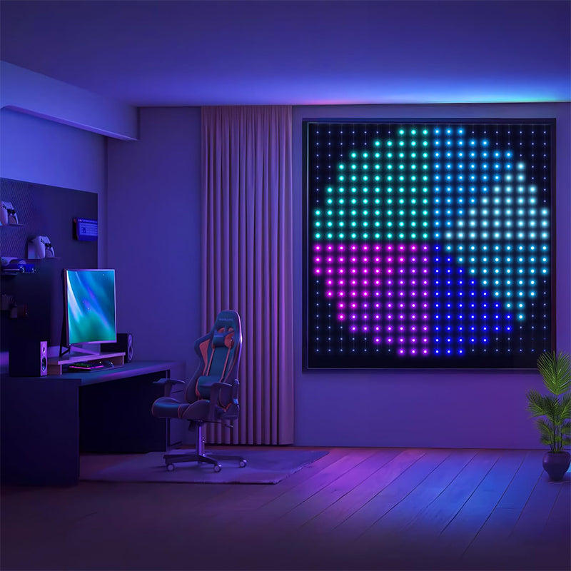 Slim LED Lichtgordijn met Muziek-Sync – Creëer direct Magische Feestsfeer! ✨