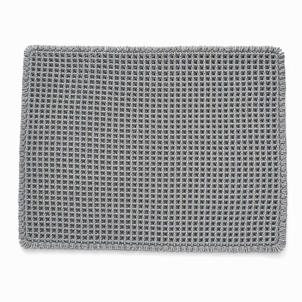 Luxe Wafel Badmat – Binnen Seconden Droog & Ultieme Antislip Grip! 🚿