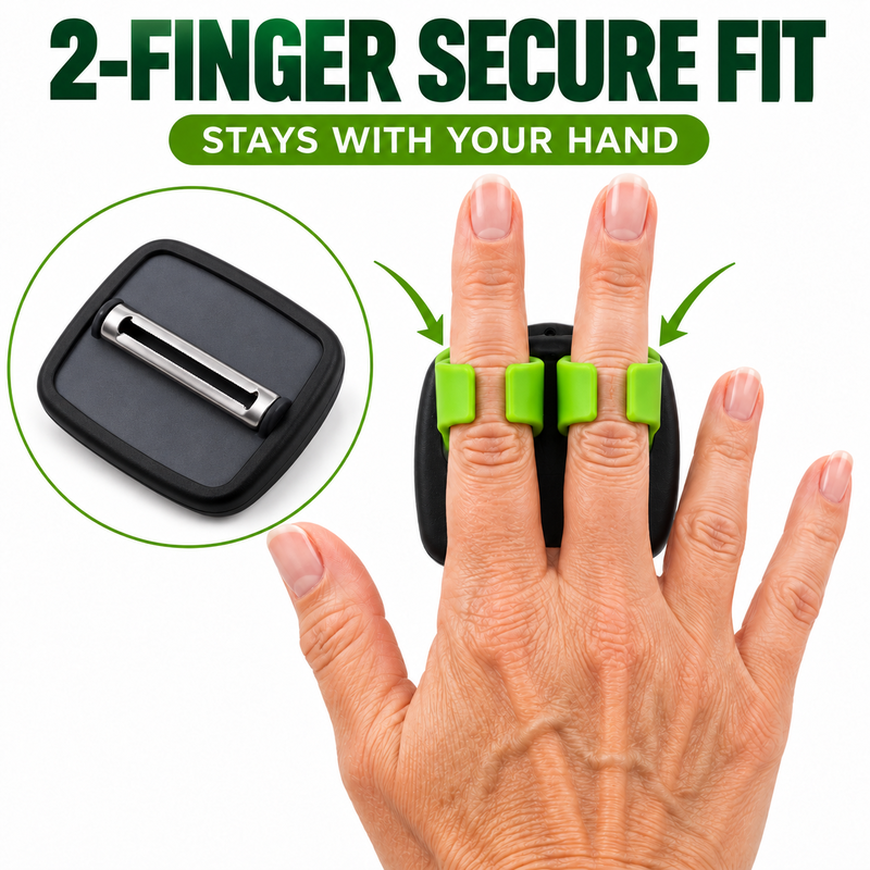 Ergonomische Vingerschiller – Schil Groenten & Fruit 2x Sneller Zonder Snijgevaar! 🍊